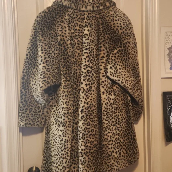 Vintage Compagnie Internationale Express Faux Fur Coat - Picture 5 of 9